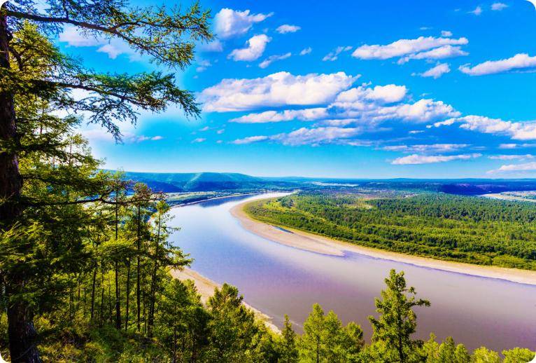 黑龙江,自然之吻,温柔邂逅之地